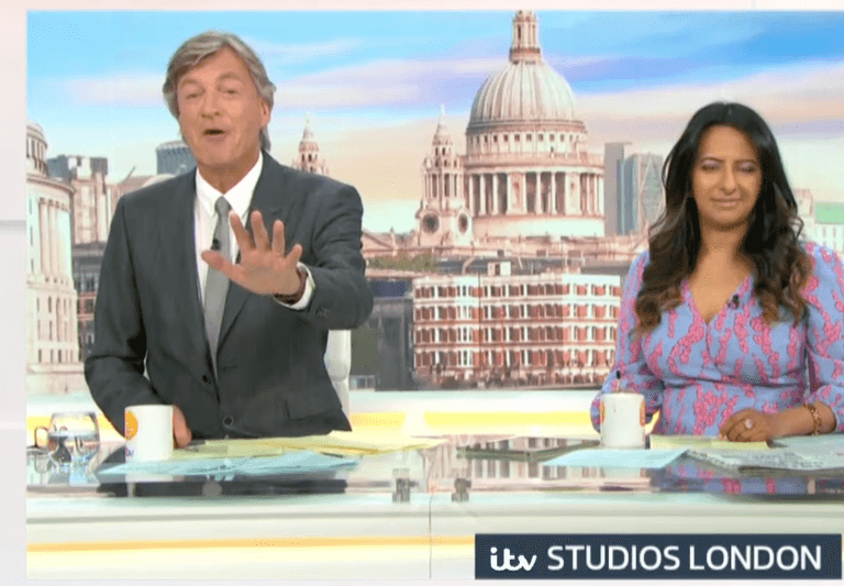 GMB viewers in stitches over Richard Madeley’s ‘remarkable twaddle’ while interviewing rail striker