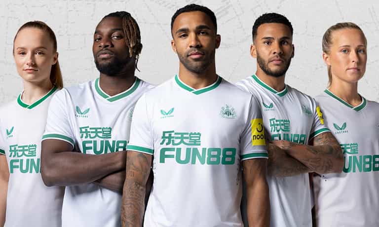 Newcastle officially release definitely not Saudi-themed third kit