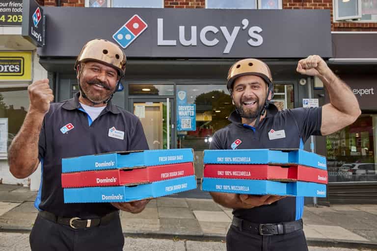 Domino’s rebrands one of its stores in honour of a former employee – Lioness Lucy Bronze