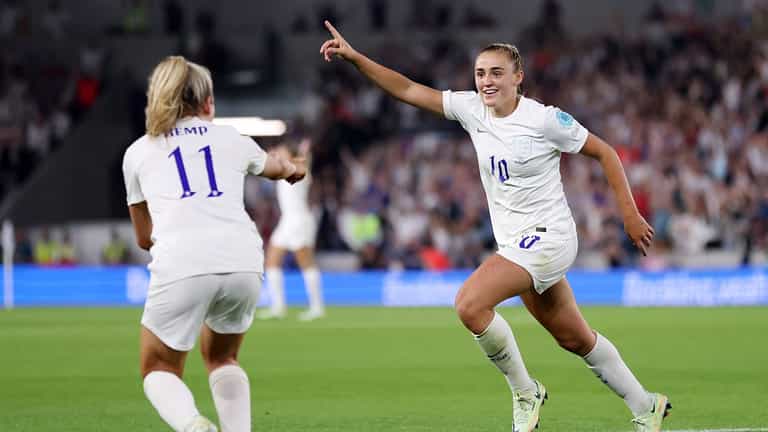 England progress to Euro 2022 semi-final thanks to Georgia Stanway stunner