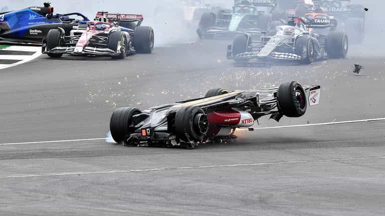 “I don’t know how I survived”: Zhou Guanyu relives horror crash at Silverstone “I don’t know how I survived”: Zhou Guanyu relives horror crash at Silverstone