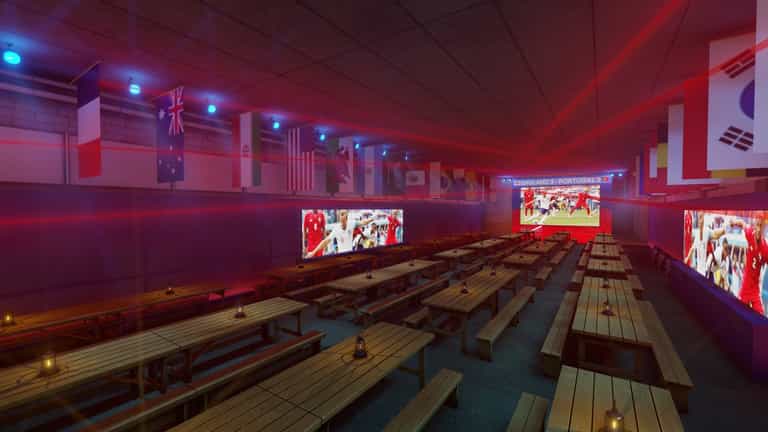 Inside the UK’s biggest sports bar – set to open ahead of 2022 World Cup