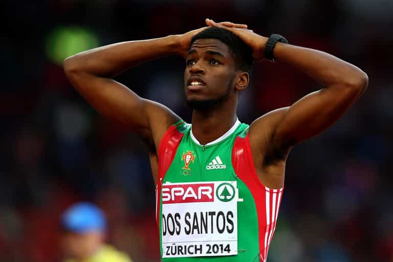 Portuguese sprinter shares dashcam footage after he gets pulled over by 7 armed police officers