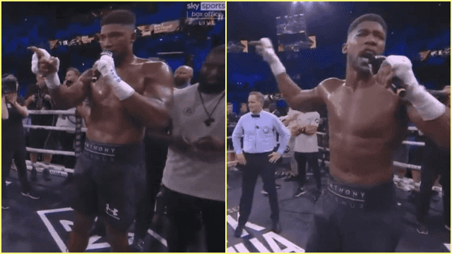 ‘Wtf is AJ doing’ trends following Anthony Joshua’s bitter reaction to Oleksandr Usyk defeat