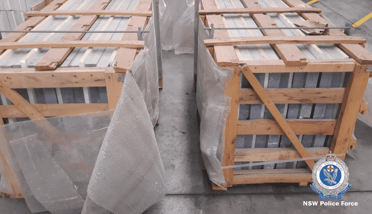 Police seize record two tonnes of crystal meth worth $1.6 billion