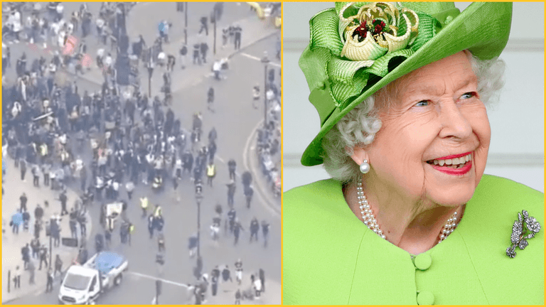 Sky News forced to correct TV report after confusing protest over Chris Kaba killing for Queen mourners