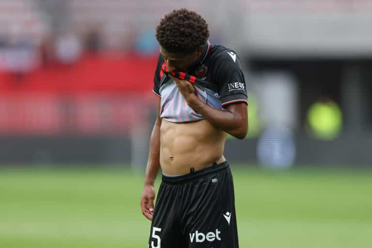 Jean-Clair Todibo sent off after nine seconds in Nice vs Angers