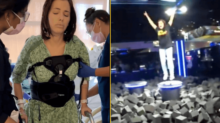 Porn star Adriana Chechik discovered she was pregnant after breaking her back in two places