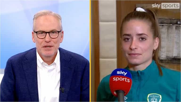 Sky Sports presenter asks Ireland star if team ‘need to be educated’ after controversial song