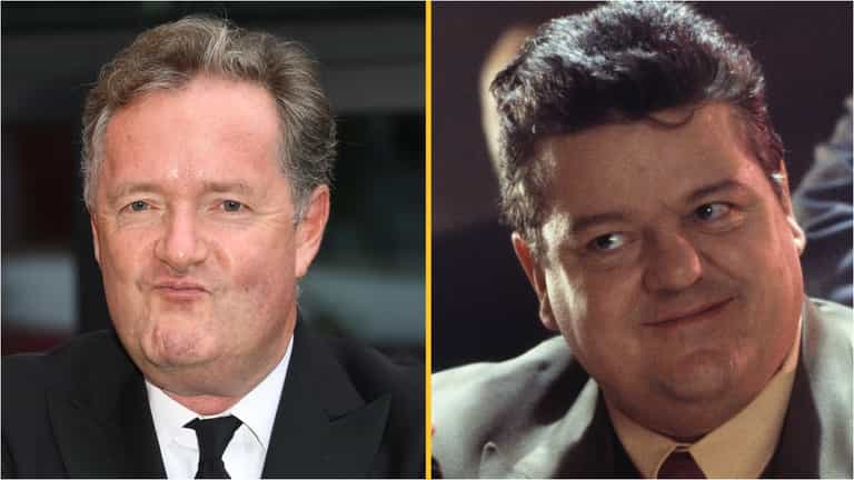 Robbie Coltrane once threatened to beat up ‘f***ing w****r’ Piers Morgan in a London restaurant