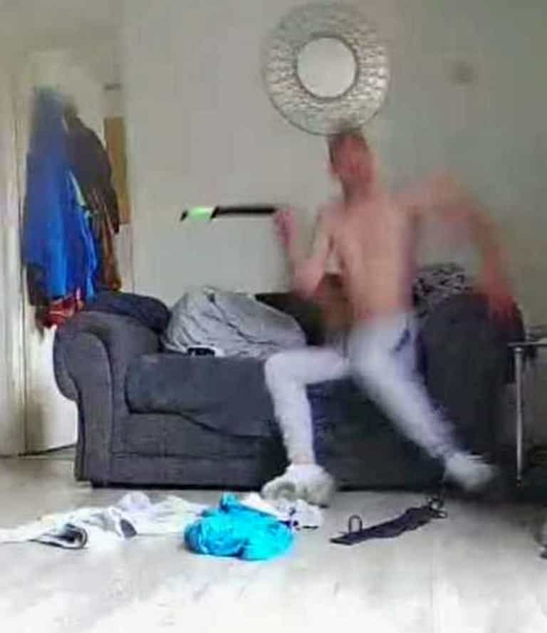 Man who threatened partner with zombie knife during vicious attack caught out by his ‘dog cam’ Man who threatened partner with zombie knife during vicious attack caught out by his ‘dog cam’