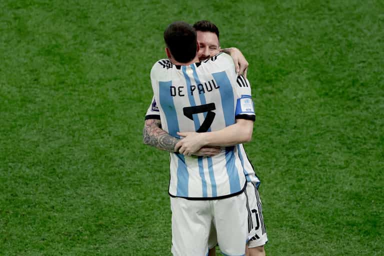 Rodrigo de Paul left hidden note for Lionel Messi two months before the World Cup