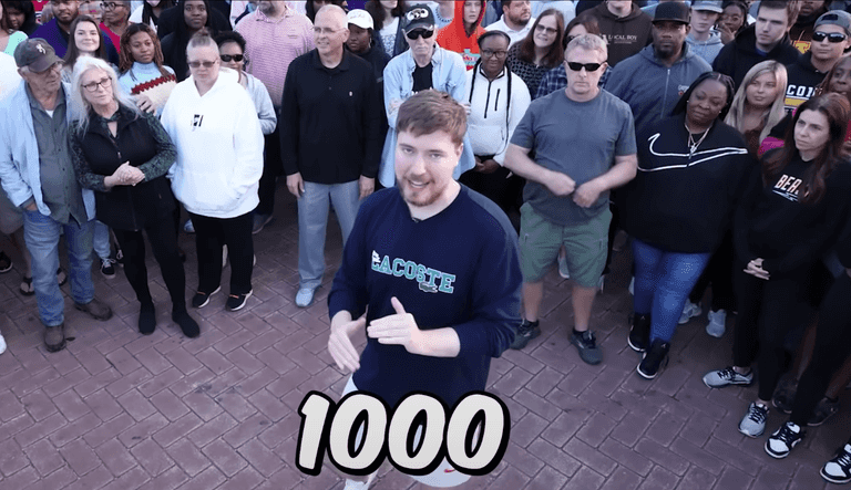 YouTuber MrBeast cures 1,000 people of blindness