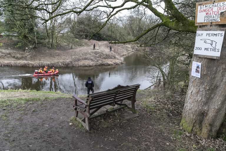 Missing mum’s dog was ‘bone dry’ but ‘agitated’ when it was discovered by river