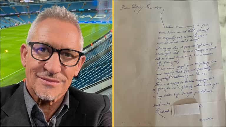 Refugee taken in by Gary Lineker tells all about living with the BBC presenter