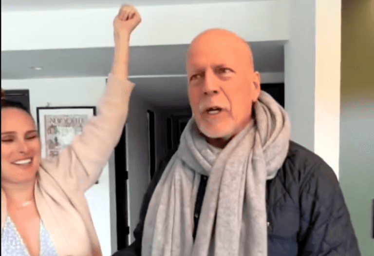 Bruce Willis speaks publicly for first time since dementia diagnosis while celebrating 68th birthday