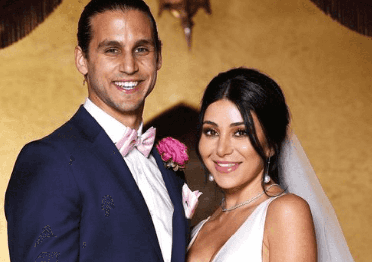 Married at First Sight star breastfeeds her fiancé with ‘b*** job’ instructions