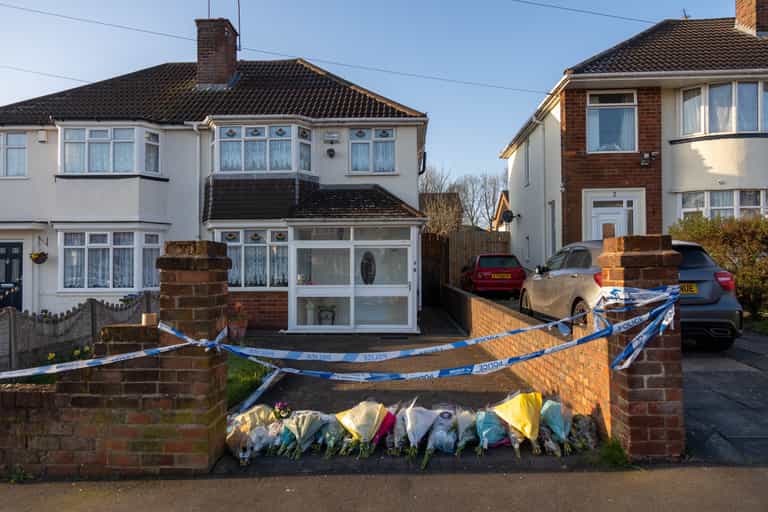 Man charged after grandmother with dementia mauled to death in her garden by two bulldogs