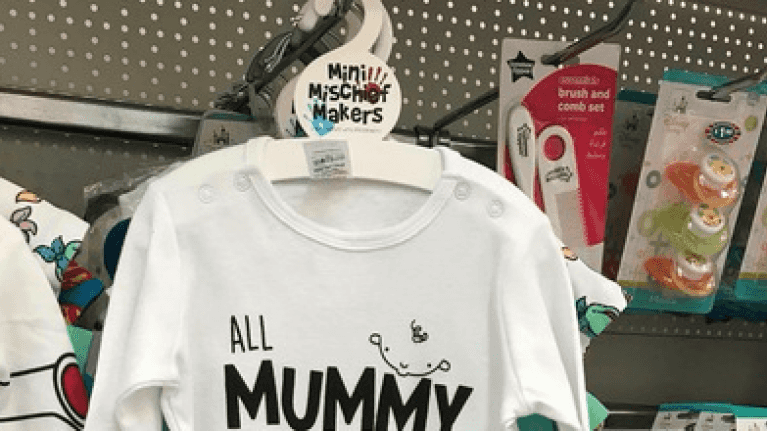Parents shocked over ‘disturbing’ and ‘revolting’ babygrow