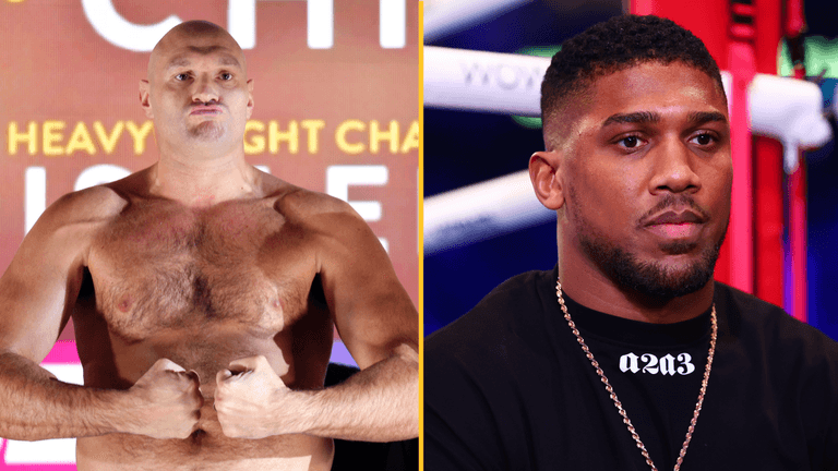 Anthony Joshua’s team respond to Tyson Fury’s contract offer claim