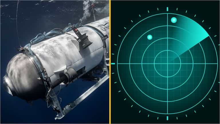 Sound signals suggest Titanic sub could be at surface, expert says