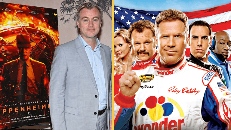 Christopher Nolan says his favourite movie is ‘Talladega Nights: The Ballad of Ricky Bobby’ Christopher Nolan says his favourite movie is ‘Talladega Nights: The Ballad of Ricky Bobby’