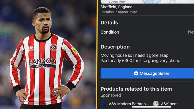 Sheffield United fans think Iliman Ndiaye’s departure has been confirmed on Facebook Marketplace