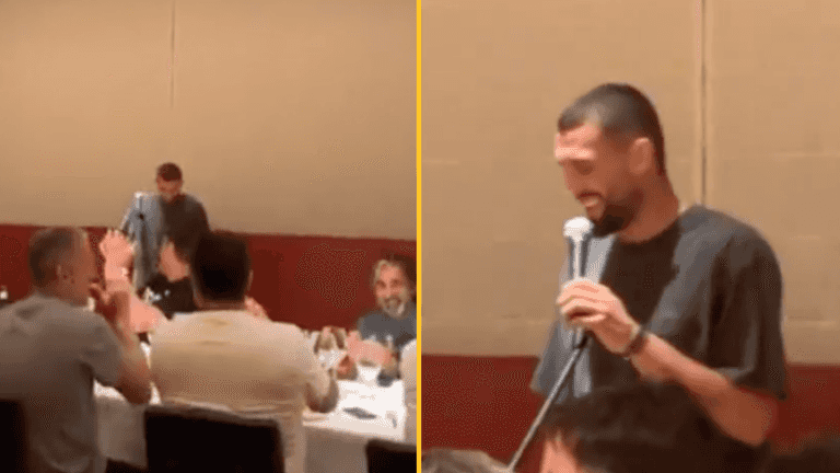 Mateo Kovacic performs worst initiation song of all time for Man City teammates