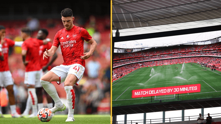 Arsenal v Nottingham Forest delayed as thousands of fans stuck outside stadium Arsenal v Nottingham Forest delayed as thousands of fans stuck outside stadium