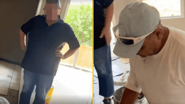 Homeowner slammed after refusing to allow a builder to use her bathroom