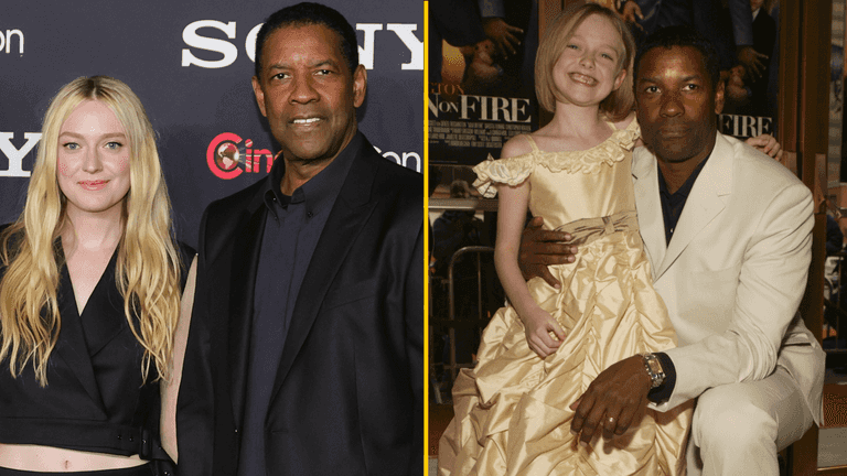 Denzel Washington and Dakota Fanning explain how they’ve managed to keep in touch for 20 years