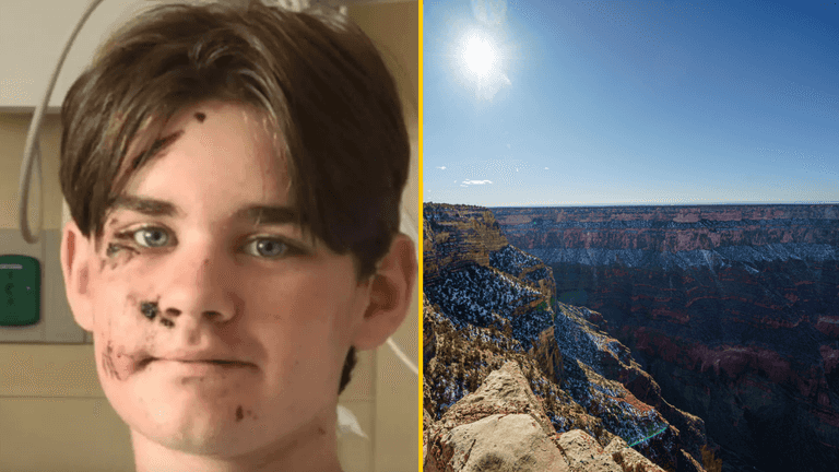 Boy, 13, miraculously survives 100ft Grand Canyon fall after moving for tourist’s photo