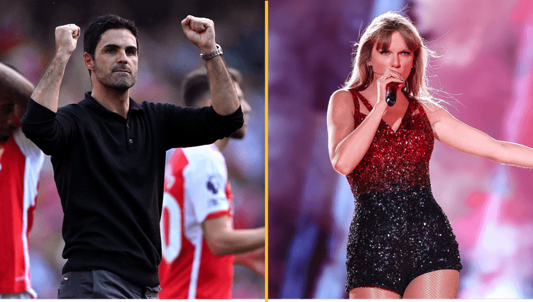 Arsenal fans hijack Manager of the Month vote by telling ‘Swifties’ Arteta is a Taylor Swift fan