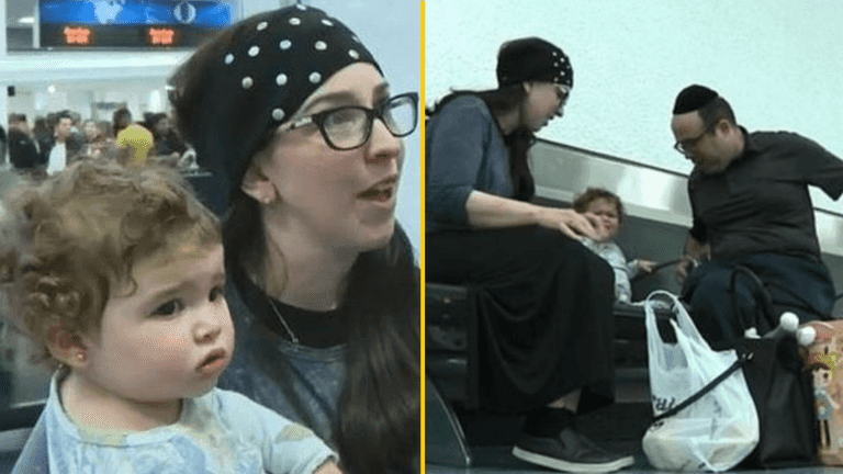 Couple and baby kicked off flight after passengers complain they ‘smell’