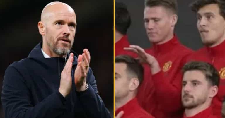 Man United star brutally ‘excluded’ from official squad photo for current season