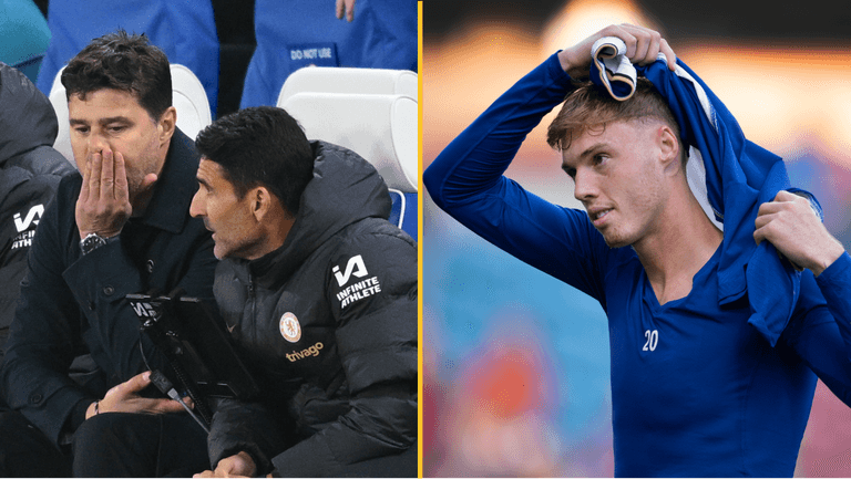 Cole Palmer apologises to Pochettino after bizarre bottle incident