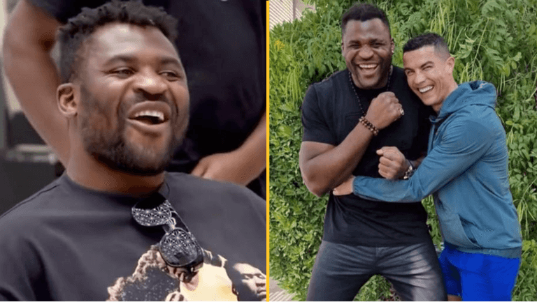 The incredible gift Cristiano Ronaldo has given Francis Ngannou before Tyson Fury fight