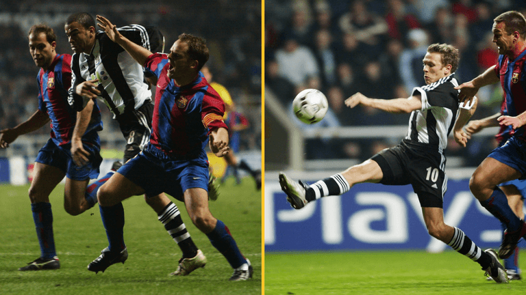 Quiz: Name the Newcastle starting XI vs Barcelona from 2003