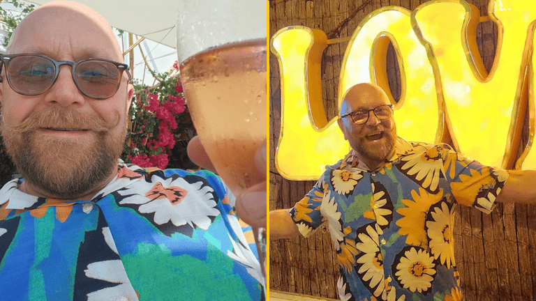 Dad, 63, flew to Ibiza for 15 hours on £25 flight for one ‘brilliant’ night