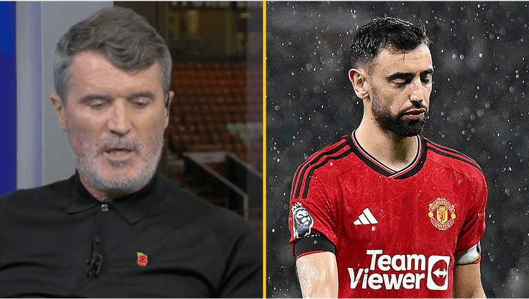 Roy Keane says Man Utd should strip Bruno Fernandes of captaincy
