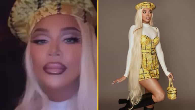 Khloé Kardashian accused of ‘blackfishing’ with Halloween fancy dress