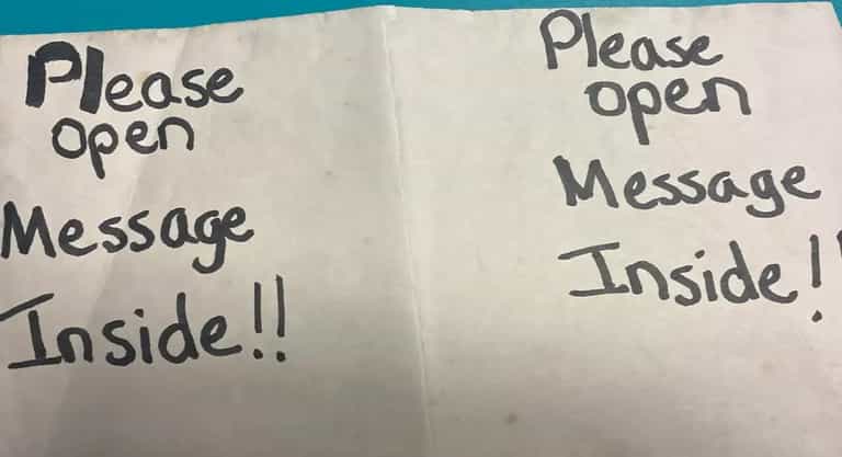Message in a bottle written by Massachusetts 5th grader found in France 26 years later