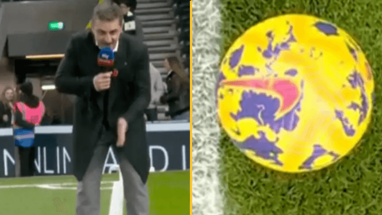 Gary Neville breaks down why VAR couldn’t overrule the ball being out of play during Newcastle vs Arsenal
