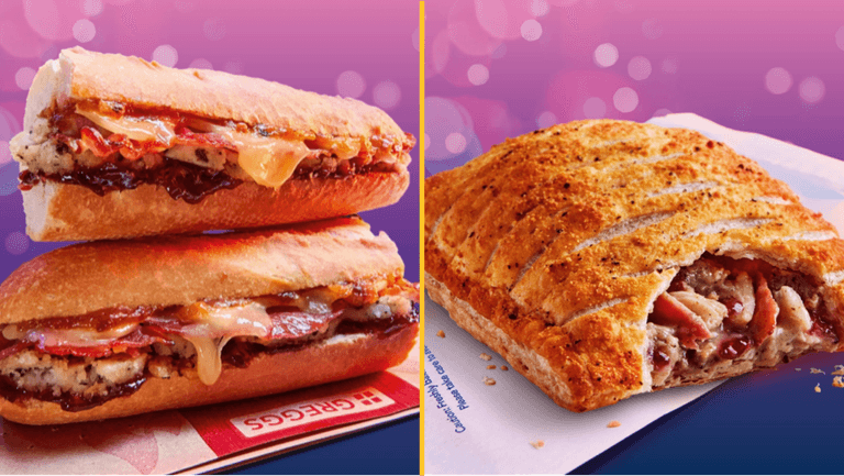Greggs festive menu just dropped – and it looks absolutely unreal