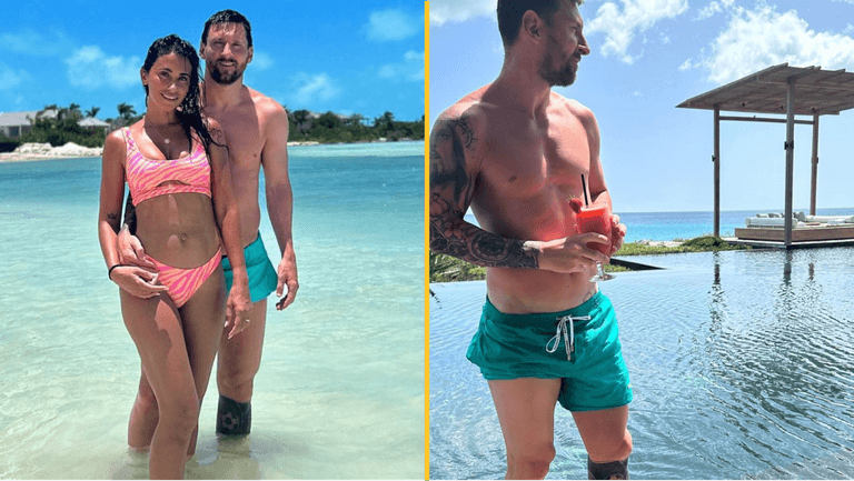 People are losing their minds over Lionel Messi’s knees