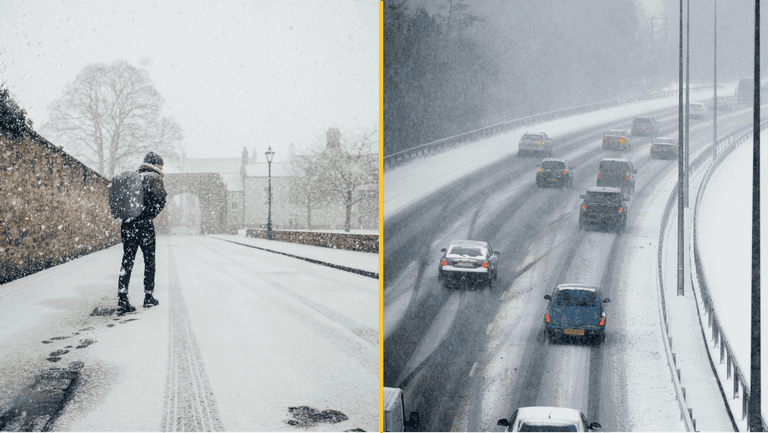 Widespread snow heading for the UK