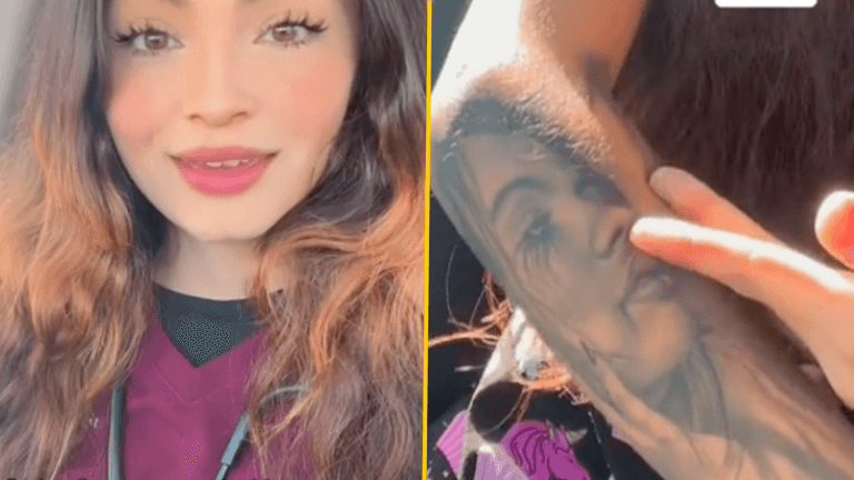 Woman’s boyfriend secretly tattoos face of the girl he was cheating with on her arm
