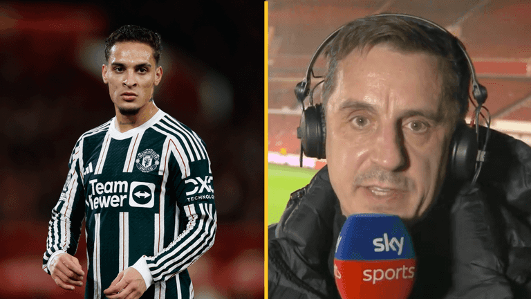 Gary Neville rips into Man United over ‘worrying’ Antony decision