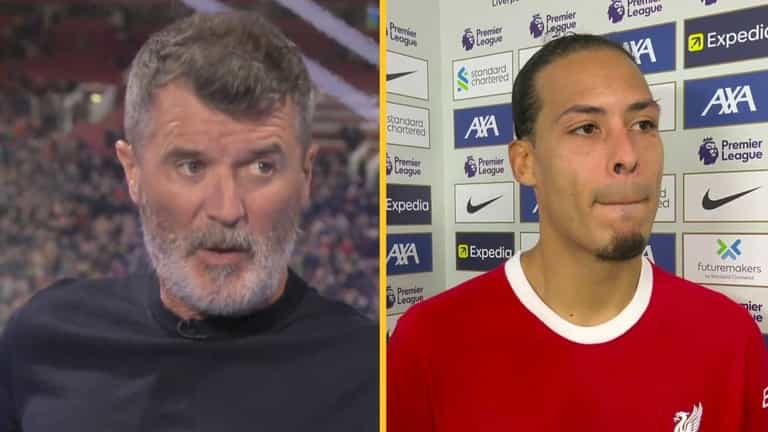 Roy Keane calls out ‘arrogant’ Van Dijk for Man United remarks