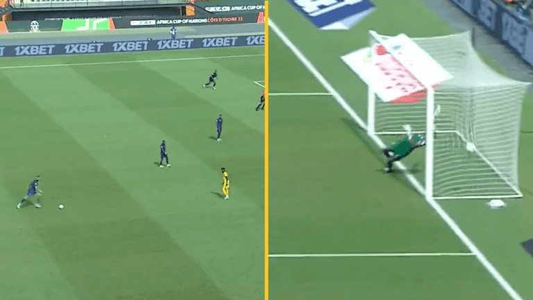 Former Man United flop scores stunning 40-yard free-kick at AFCON